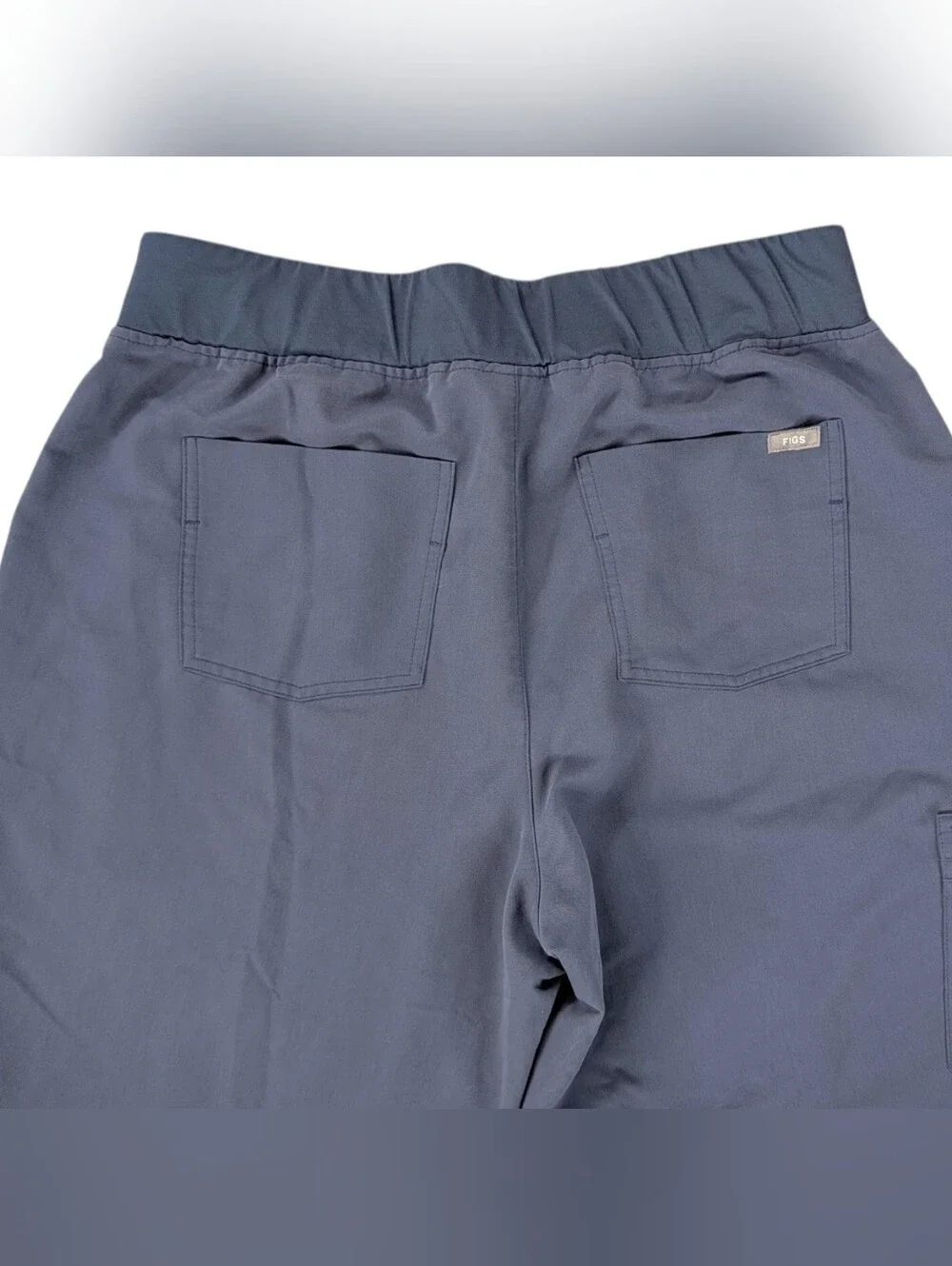 Figs Space Navy Joggers Zamora Scrub Bottoms XL Womens 5-Pocket Blue Cargo Pants